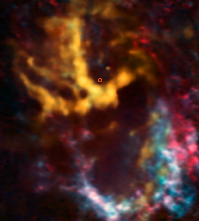 Kleine wolken rond ons superzware zwarte gat
