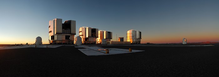 Solnedgang over Paranal