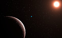 Artist's Impression Of The Newly Discovered Planetary System Gliese 581 ...