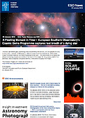 ESO — Een vluchtig moment in de tijd — Photo Release eso1902nl