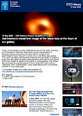 ESO — Tähtitieteilijät paljastivat ensimmäisen kuvan galaksimme ytimessä olevasta mustasta aukosta — Science Release eso2208-eht-mwfi
