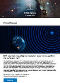 ESO — EHT scientists make highest-resolution observations yet from the surface of Earth — Press Release eso2411