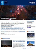 ESO Photo Release eso1321de-be - Das verborgene feurige Band des Orion