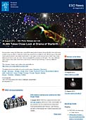 ESO Photo Release eso1336tr - ALMA'dan Dramatik Yıldız Oluşumuna Yakın Çekim
