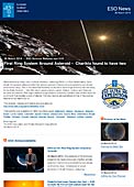 ESO Science Release eso1410no - Første ringsystem rundt asteroide  — Chariklo omgis av to ringer