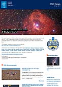 ESO Photo Release eso1413fr - Une étude teintée de rouge