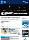 ESO — ALMA voor het eerst getuige van de vorming van sterrenstelsels in het vroege heelal — Science Release eso1530nl