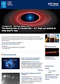 ESO — De gloeiende kring rond een uitgeputte ster — Science Release eso1544nl-be