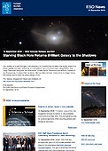 ESO — Sultende Sort Hul sender strålende galakse til tælling — Science Release eso1631da