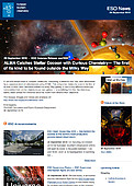 ESO — ALMA stuit op stellaire cocon met merkwaardige chemie — Science Release eso1634nl-be