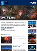 ESO — VST-teleskooppi taltioi kolme kerralla — Photo Release eso1719fi