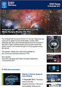 ESO — Tähtien lastentarha tulee näkyviin — Photo Release eso1740fi