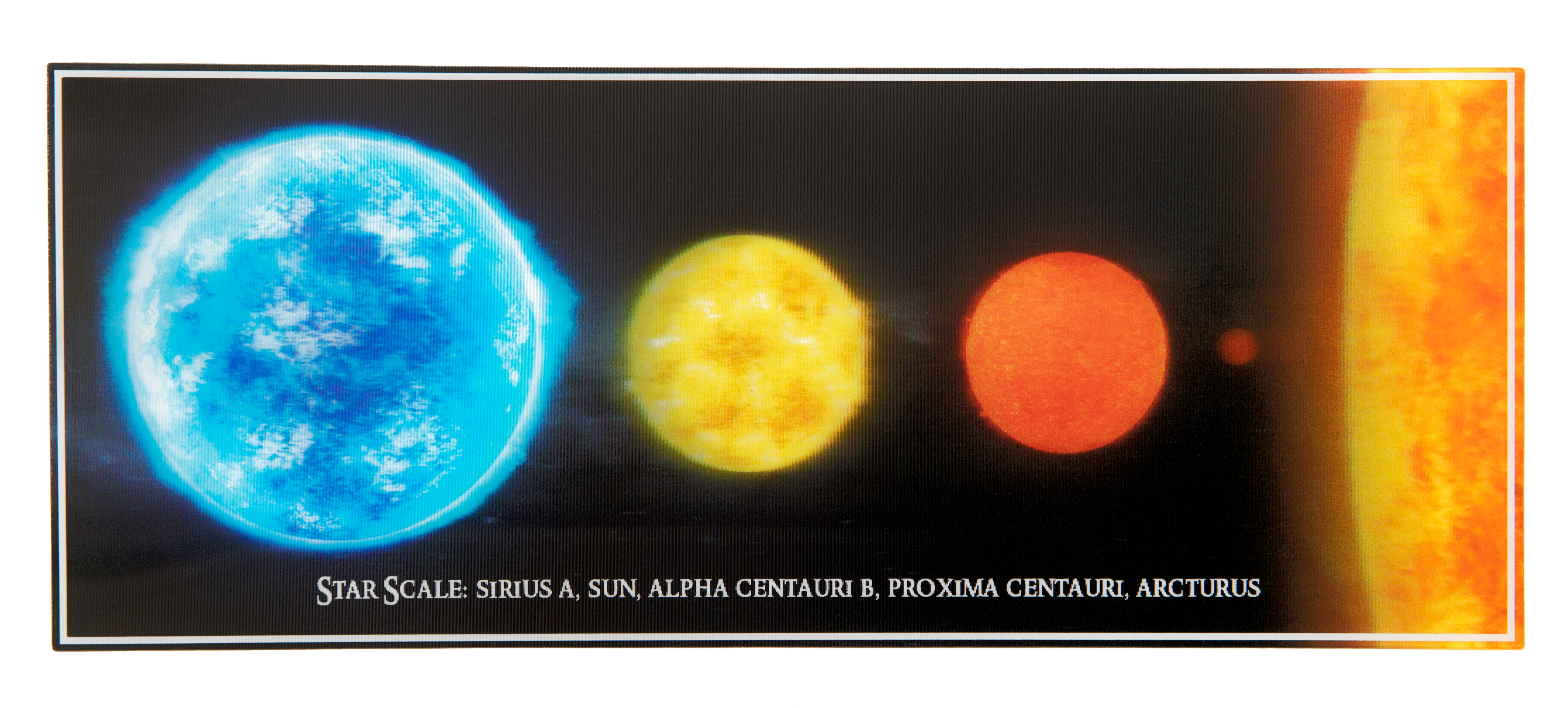 the sun compared to sirius