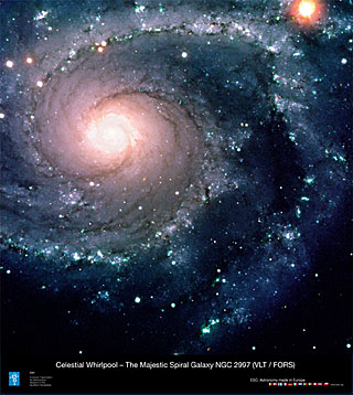 Poster: Spiral Galaxy NGC 2997