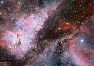 Poster: The Carina Nebula