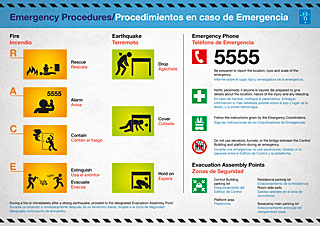Poster: Emergency Poster Chile
