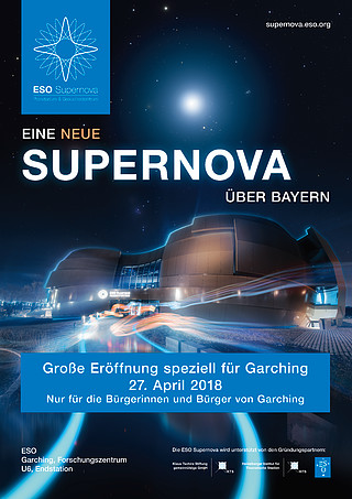 Poster: Special Garching ESO Supernova opening
