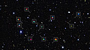 Zooming in on teenage galaxies in the distant Universe