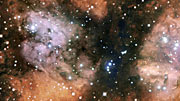Video-panorama - mlhovina NGC 6357
