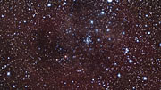 Zoom auf den offenen Sternhaufen NGC 2547