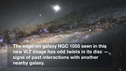 ESOcast 98 Light: Uma galáxia vista de perfil