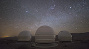 Time-lapse video af ExTrA planetjægerne på La Silla