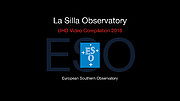 Os telescópios de La Silla do ESO em 2016