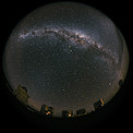 Milky Way moves over Paranal