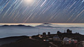 Star trails over La Silla