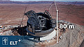 Installing the giant doors of the Extremely Large Telescope