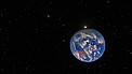 Artist’s impression of a trip to the super-Earth exoplanet LHS 1140b