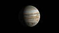 Animated view of Jupiter showing comet Shoemaker–Levy 9 impact sites