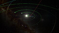 Animation of the orbit of interstellar comet 2I/Borisov