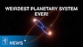 A planet in a perpendicular orbit around two brown dwarfs | ESO News