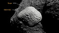 Animation comparing asteroids Ryugu and 1998 KY26