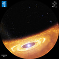 Artist's impression of a protoplanetary disc (fulldome)