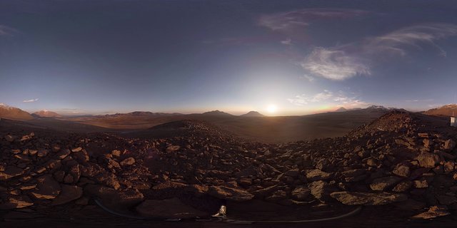 Virtual Reality tour of ALMA and the VLT