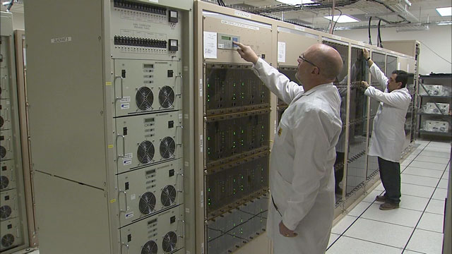 The ALMA correlator at the AOS Technical Building (part 1)