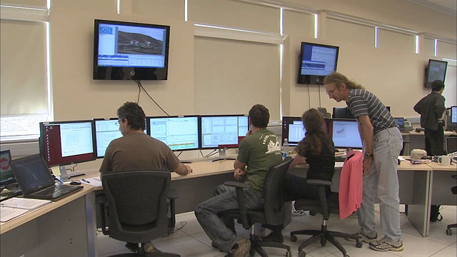 ALMA control room at the OSF