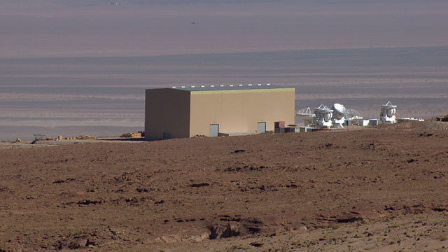 Aerial view of the ALMA OSF - 9