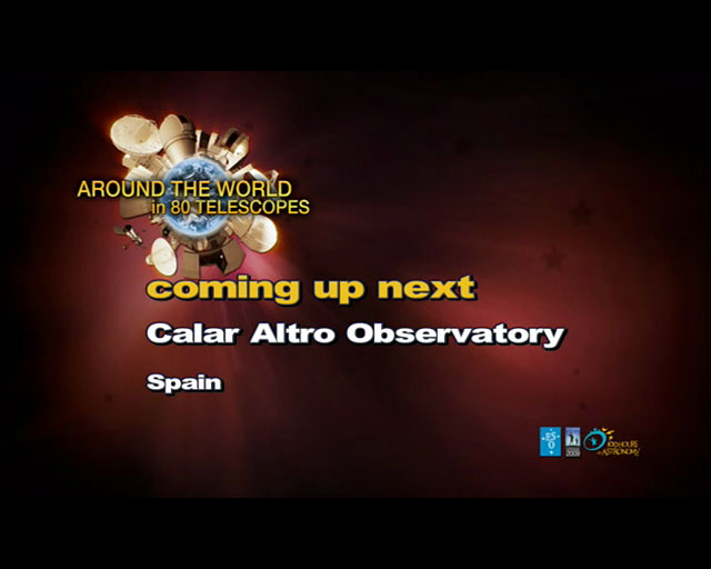 Calar Alto Observatory (AW80T webcast)