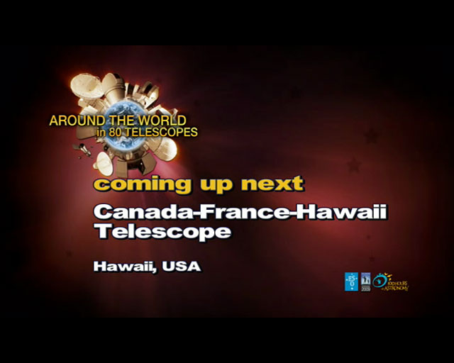 Canada-France-Hawaii Telescope (AW80T webcast)