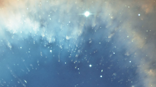 Pan over the Helix Nebula