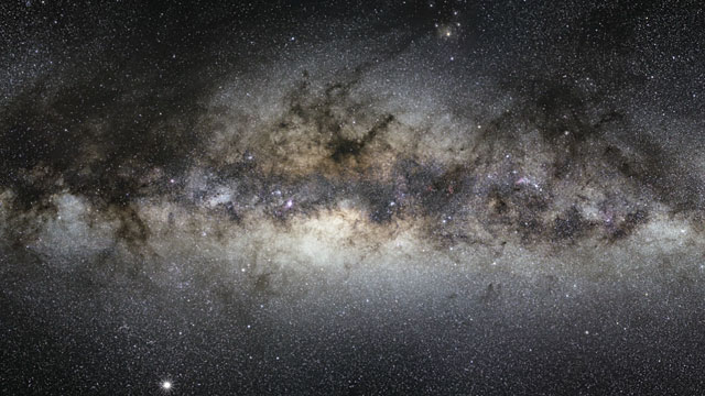 Zooming in on VISTA’s view of the centre of the Milky Way