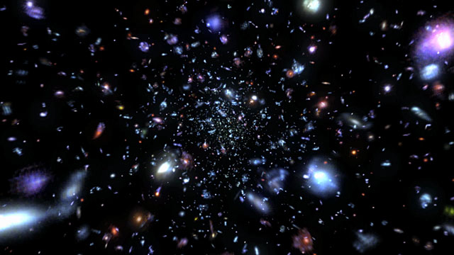 Zooming in on the most distant galaxy ever measured