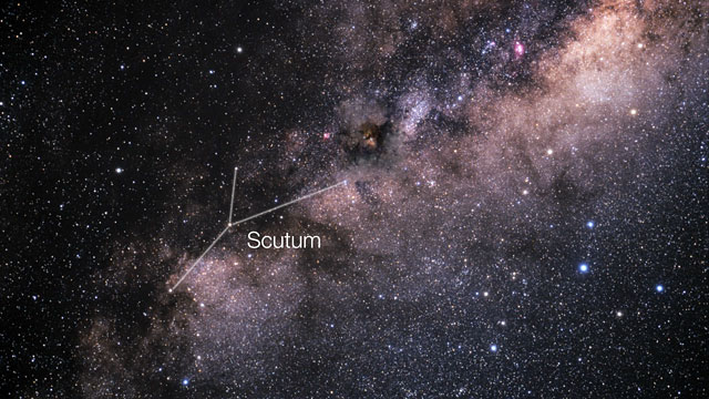 Acercamiento a la región de formación estelar Messier 17
