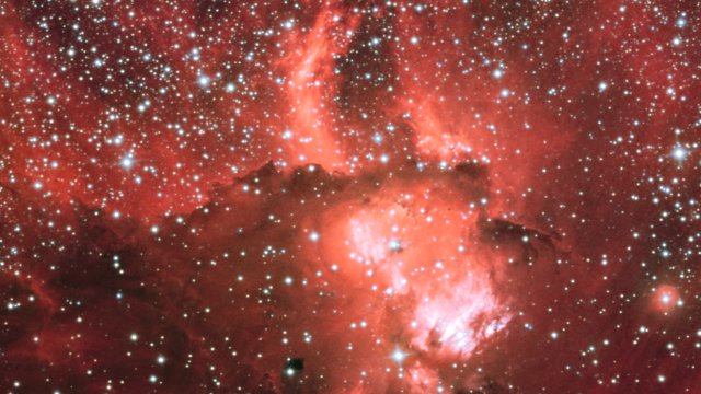  Een close-up van stervorming in de zuidelijke Melkweg