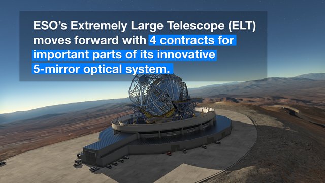ESOcast 93 Light: Kick-off for Mirrors and Sensors for Biggest Eye on the Sky