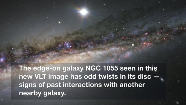 ESOcast 98 Light: Uma galáxia vista de perfil