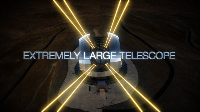 Přelet nad dalekohledem ESO/ELT